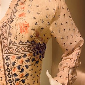 Meet my mannequin Ursula wearing a beautiful sheer top. ❤️